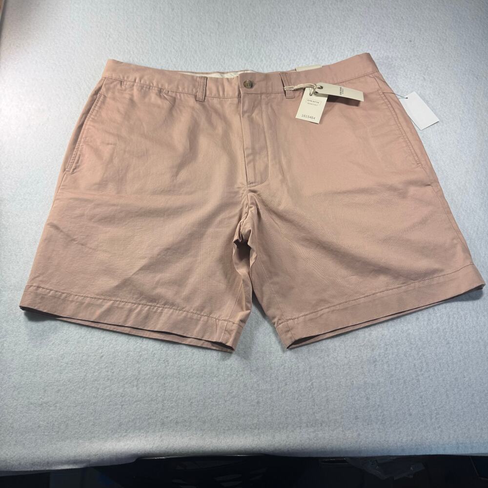 OOBE Brand Mens Shorts Pink Pearl W40 New With Tags Cotton Linen Blend